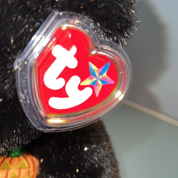 TY HALLOWEEN BEANIE BUDDY BEAR limited addition - Picture 2 of 3